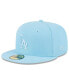 ფოტო #2 პროდუქტის Men's Light Blue Los Angeles Dodgers 2023 Spring Color Basic 59FIFTY Fitted Hat