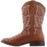 Roper Bumps Square Toe Cowboy Mens Brown Casual Boots 09-020-1900-0807