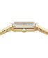 ფოტო #2 პროდუქტის Salvatore Women's Swiss Gold Ion Plated Stainless Steel Bracelet Watch 27x34mm