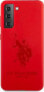Фото #3 товара Чехол для смартфона US Polo USHCS21MSLHRTRE S21+ G996 красный Silicone On Tone