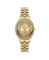 Women's Bellini Diamond (1/8 ct. t.w.) Watch in 18k Gold-plated Stainless-steel Watch 30mm