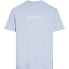 CALVIN KLEIN Color Embossed Logo short sleeve T-shirt