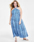 Фото #1 товара Plus Size Maxi Dress, Created for Macy's