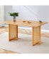 Фото #3 товара Retro Solid Wood Dining Table/Desk Chinese Country Charm