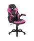 Фото #66 товара Gaming Desk And Racing Chair Set With Headphone Hook, And Monitor Stand