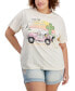 Trendy Plus Size Snoopy Scenic Route Graphic T-Shirt