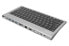 DIGITUS USB-C™ Docking Station 10-in-1 with Keyboard - Wired - USB 3.2 Gen 2 (3.1 Gen 2) Type-C - 100 W - 3.5 mm - 10,100,1000 Mbit/s - Black - Silver