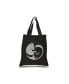 Фото #1 товара Yin Yang Cat - Small Word Art Tote Bag