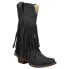 Фото #2 товара Roper Rickrack Snip Toe Cowboy Womens Black Casual Boots 09-021-1566-2702