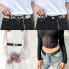 Фото #12 товара 4 Pieces Elastic Belt Without Buckle Invisible Belt for Men / Women - Buckle-Free Stretch Elastic Belt for Jeans Trousers Dress Adjustable Unisex No Buckle Buckless Belt