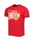 Фото #3 товара Men's Red Kansas City Chiefs Logo Regional Super Rival T-shirt