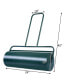 Фото #2 товара 24 x 13 Inch Tow Lawn Roller Water Filled Metal Push Roller