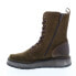 Фото #3 товара Fly London Rami RAMI043FLY-009 Womens Green Suede Lace Up Casual Dress Boots 36