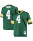 Men's Brett Favre Green Green Bay Packers Big and Tall 1996 Retired Player Replica Jersey