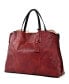 Women's Genuine Leather Forest Island Tote Bag