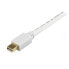 Фото #3 товара StarTech.com 3 ft Mini DisplayPort to VGA Adapter Converter Cable – mDP to VGA 1920x1200 - White - 0.91 m - mini DisplayPort - VGA (D-Sub) - Male - Male - Straight