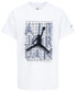 ფოტო #1 პროდუქტის Little Boys Jumpman Stack Short Sleeve Tee