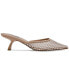 ფოტო #2 პროდუქტის Women's Micki-R Kitten Heel Mule Pumps