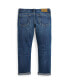 Toddler and Little Girls Astor Slim Logo Jean