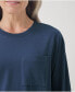 ფოტო #5 პროდუქტის Women's Organic Cotton Softspun Long Sleeve Pocket Tee