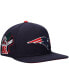 ფოტო #3 პროდუქტის Men's Navy New England Patriots Hometown Snapback Hat