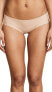 Фото #1 товара commando 258024 Women's Cotton Bikini Briefs Underwear Nude Size S/M