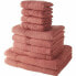 Towels Set TODAY Terracotta 10 Units