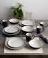 Colorwave Coupe 16-Pc. Dinnerware Set, Service for 4