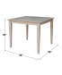 Solid Wood Top Table - Dining Height