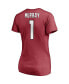 Фото #4 товара Women's Kyler Murray Cardinal Arizona Cardinals Player Icon Name and Number V-Neck T-shirt