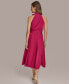 ფოტო #2 პროდუქტის Women's Halter-Neck Sleeveless A-Line Midi Dress