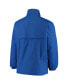 Men's Royal New York Giants Triumph Fleece Full-Zip Jacket