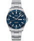 ფოტო #1 პროდუქტის Men's Swiss Automatic Ocean Star Captain V Stainless Steel Bracelet Watch 42.5mm