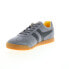 Фото #4 товара Gola Harrier Suede CMA192 Mens Gray Suede Lace Up Lifestyle Sneakers Shoes 8