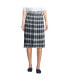 Women's School Uniform Plaid Pleated Skirt Below the Knee