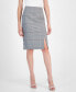 ფოტო #1 პროდუქტის Women's Vachy Side-Zip Pencil Skirt