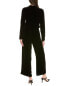 Фото #2 товара Eileen Fisher Straight Leg Silk-Blend Jumpsuit Women's