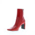 Фото #4 товара Diesel D-Millenia Y02860-PR035-T4318 Womens Red Ankle & Booties Boots