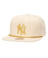 ფოტო #1 პროდუქტის Men's Cream New York Yankees Golden Ivory Snapback Hat