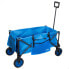 Multi-purpose Cart Aktive Blue Black Polyester PVC Steel 88 x 108 x 47 cm Foldable Beach