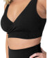 ფოტო #4 პროდუქტის Plus Size Sublime Adjustable Crossover Nursing & Lounge Bra Fits 42B-44D