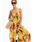 Фото #2 товара Women's Tropical halter neck jumpsuit