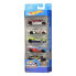 Set of 5 Cars Hot Wheels 1806 Multicolour Orange