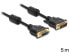 Delock DVI-D/DVI-D 5m - 5 m - DVI-D - DVI-D - Male - Female - Black