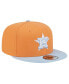 ფოტო #3 პროდუქტის Men's Orange Houston Astros Spring Color Two-Tone 9FIFTY Snapback Hat