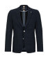 ფოტო #3 პროდუქტის Men's Checked Stretch Cloth Slim-Fit Jacket
