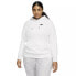 Фото #2 товара Nike Sportswear 289189 Womens Essential Pullover Fleece Plus Size Hoodie size 1X