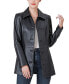 ფოტო #1 პროდუქტის Women's Dana Leather Car Coat