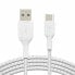 Фото #1 товара Универсальный кабель USB-C-USB Belkin CAB002BT1MWH 1 m Белый