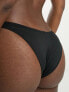 Фото #3 товара Cotton:On high leg brazilian bikini bottoms in black